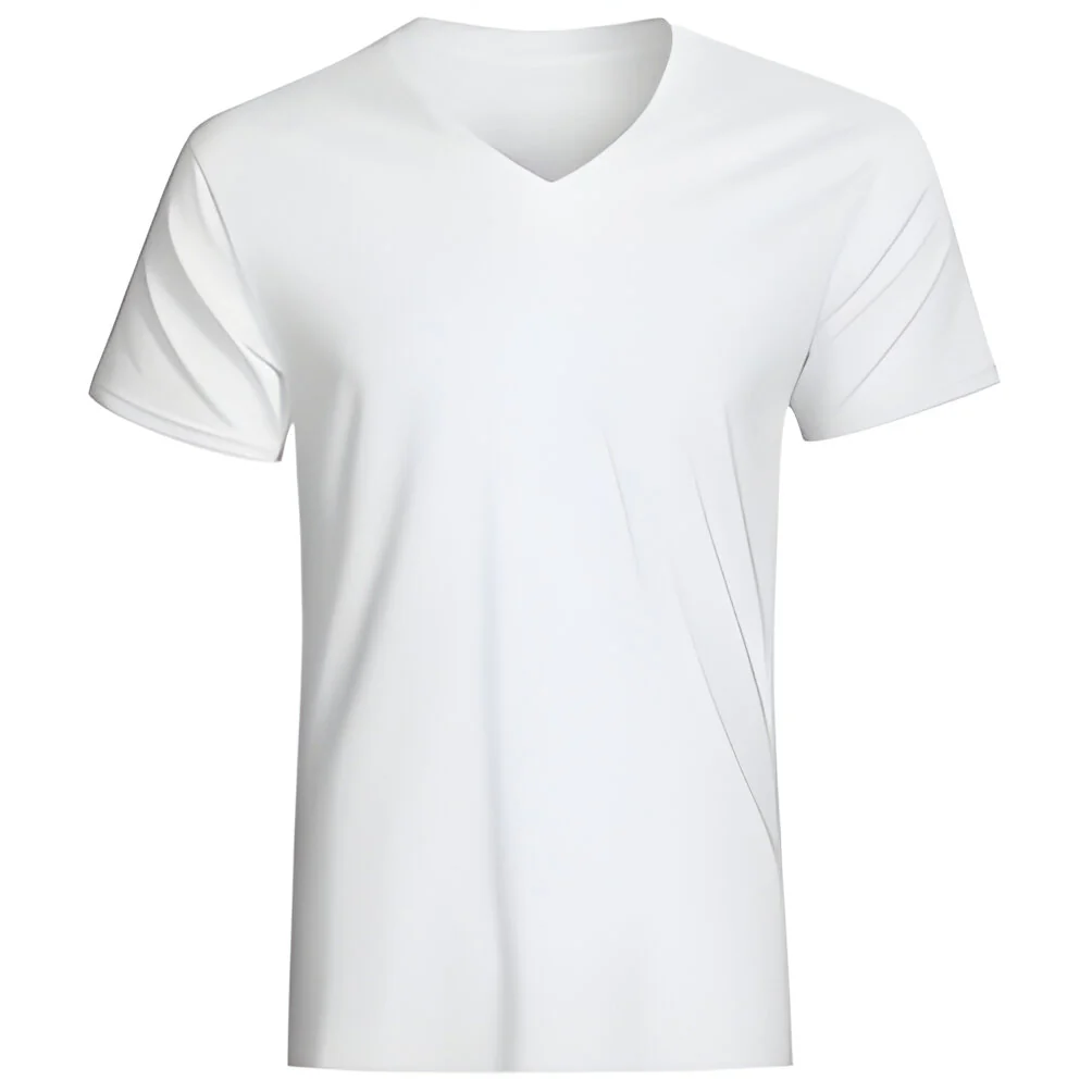 Plain V-Neck T-Shirt